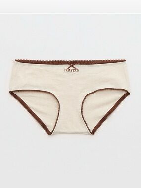 NWT Aerie Superchill Cotton Picot Boybrief Panty